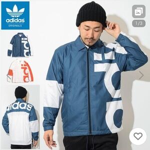 ADIDAS BIG ADI WB JACKET Sz S Athletic Wear  Light Weight Streetwear  Unisex